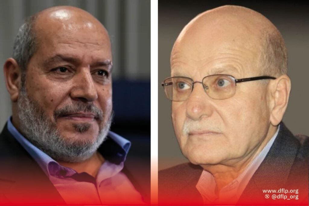 فهد سليمان يبرق إلى خليل الحية مهنئاً بانتخابه رئيساً لحركة حماس